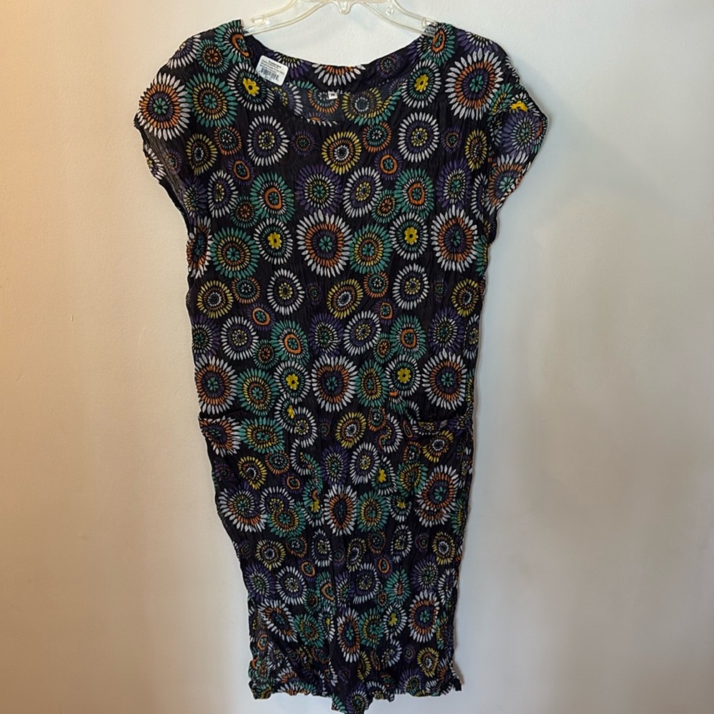 Multicolor Patterned Women's tunic /coverup